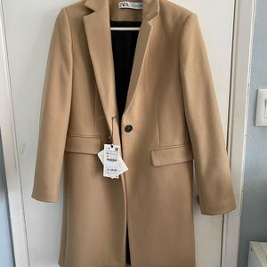 Zara Long Wool Coat